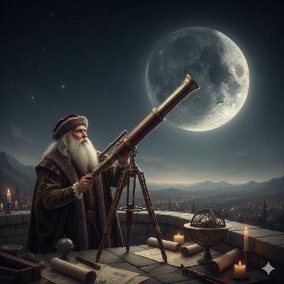 1704 - Historia de la observación astronómica de la Luna 1704 - Historia de la observación astronómica de la Luna