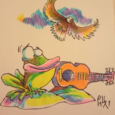 Las manchas del sapo/El sapo