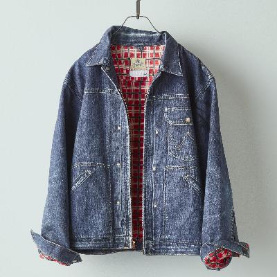 【デニムジャケット編 #3】ラングラーの希少なデニムジャケットがここに蘇る。最新の転写技術を駆使した、トリックアートのような一枚