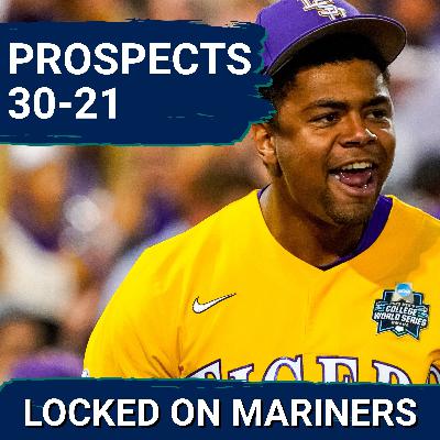 Seattle Mariners 2026 Preseason Farm System Re-Rank: Prospects 30-21