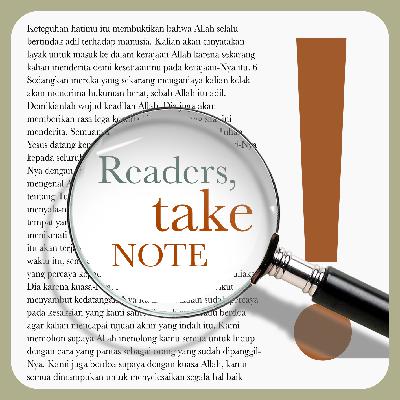 064: Reader: Take Note! Pointers for understanding parables 064: Reader: Take Note! Pointers for understanding parables
