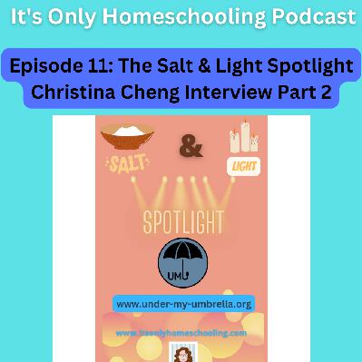 IOH Podcast Episode 11 -Interview with Christina Cheng (Under My Umbrella Part 2)