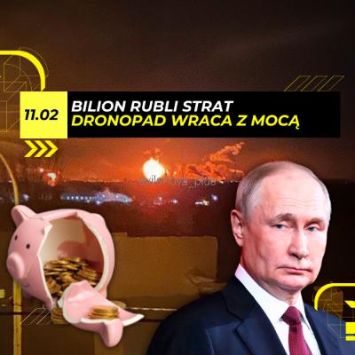 DRONOPAD Ukrainy dał BILIONOWE straty ROSJI - 11.02