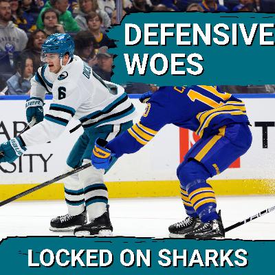 MISCUES: San Jose Sharks' Team Defense COLLAPSES as Buffalo Sabres CRUSH in Jack Quinn Hat Trick