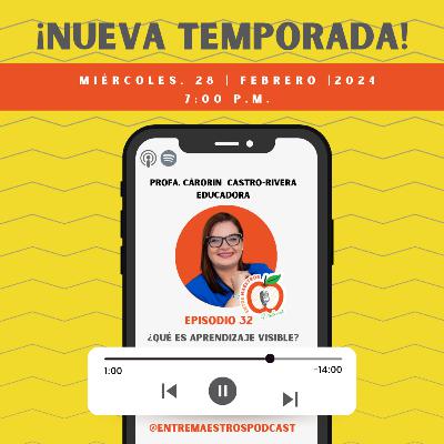 EPISODIO 32: ¿QUÉ ES EL VISIBLE LEARNING? EPISODIO 32: ¿QUÉ ES EL VISIBLE LEARNING?