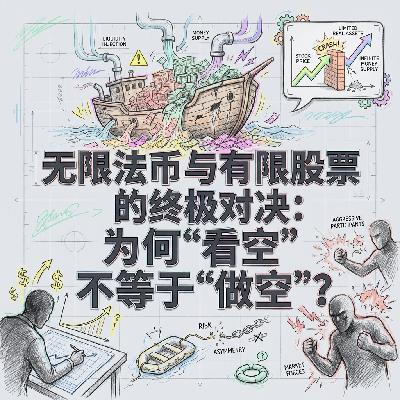 无限法币 vs 有限股票 | 为什么看准了下跌也绝不能做空 | 王利杰金融课
