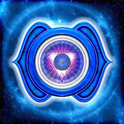 3rd Eye Chakra English Meditation Blue Affirmation Healing Vibration Tibetan Bowl Sound Therapy Pineal