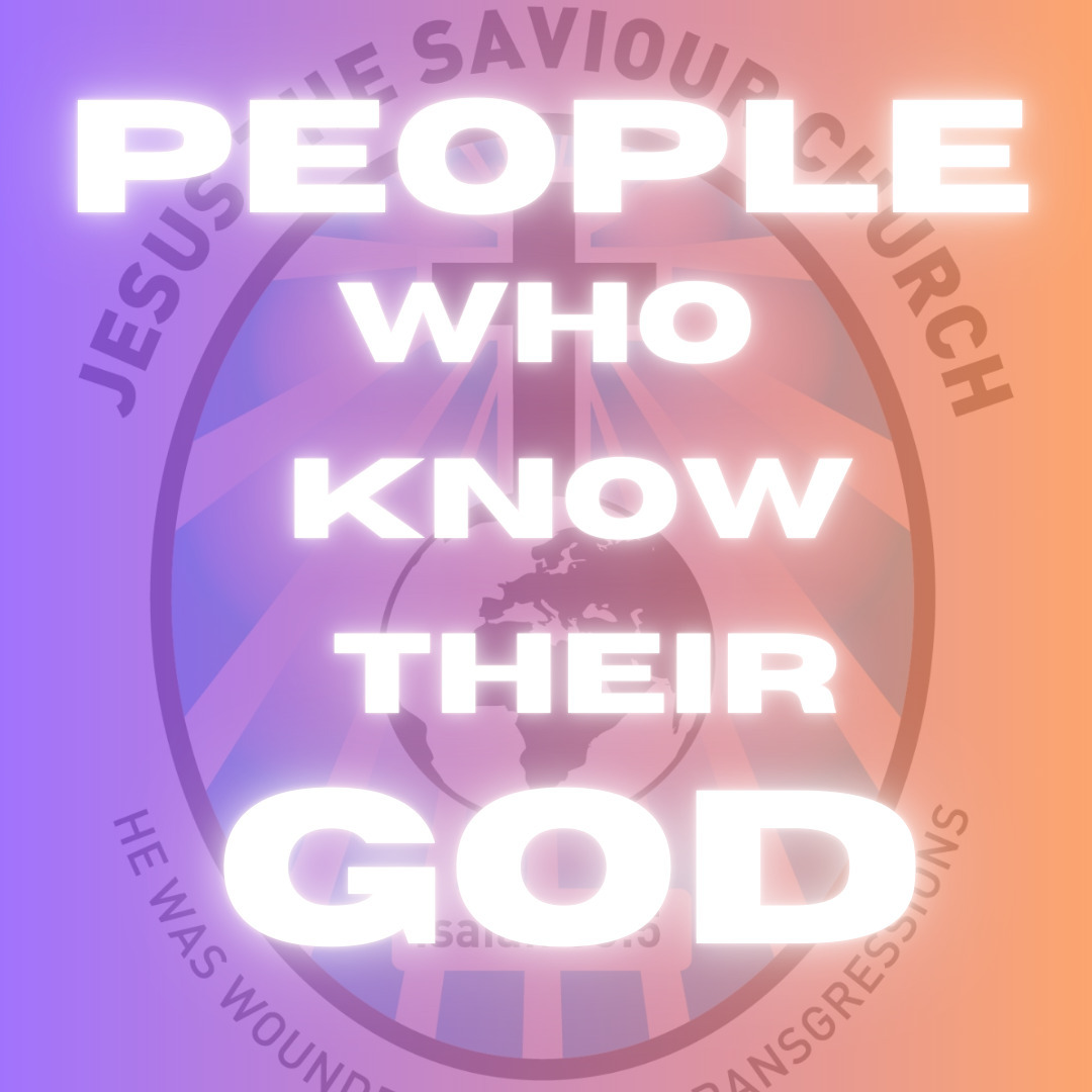 People Who Know Their God - Dr. M.A Mukosi People Who Know Their God - Dr. M.A Mukosi