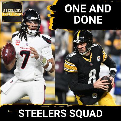 STEELERS SQUAD SHOW: Eliminated! LIVE Reaction to Disappointing 30-6 Wild Card Loss to Texans STEELERS SQUAD SHOW: Eliminated! LIVE Reaction to Disappointing 30-6 Wild Card Loss to Texans