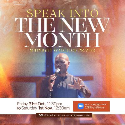 Speak into the New Month of November | 01.11.2025 Speak into the New Month of November | 01.11.2025