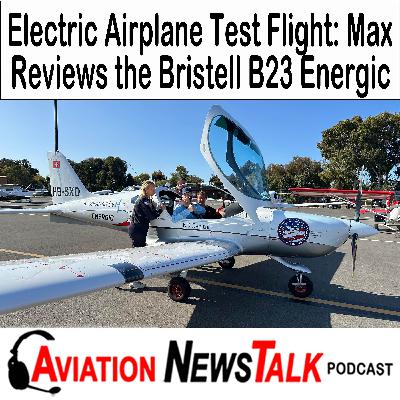 390 Electric Airplane Test Flight: Max Trescott Reviews the Bristell B23 Energic