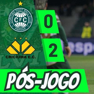 CORITIBA 0 x 2 CRICÍUMA | COXA NÃO FAZ O DEVER DE CASA E SE COMPLICA NA SÉRIE B | PÓS-JOGO #42
