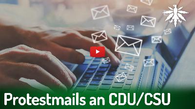 Protestmails an CDU/CSU | DHV-News # 482
