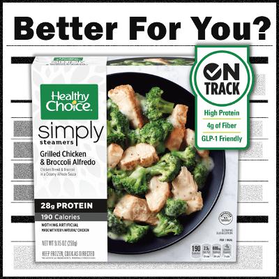 GLP-1 Friendly Meals: Healthy Choice Steamers GLP-1 Friendly Meals: Healthy Choice Steamers
