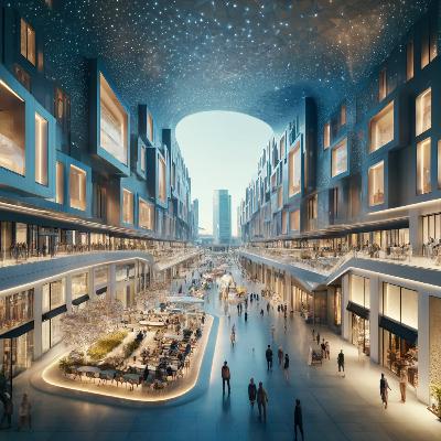 "Crystal Residence: A Futuristic Landmark at Cityscape Qatar 2024"