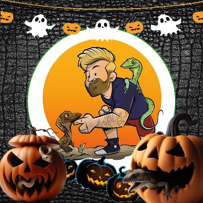 ReptiChat #Ep 55 - Spooky Sunday with Paul's Monitors