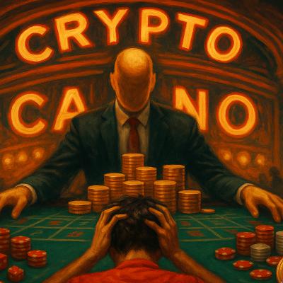 OCCHIO, AL CRYPTO CASINÒ IL BANCO VINCE SEMPRE !
