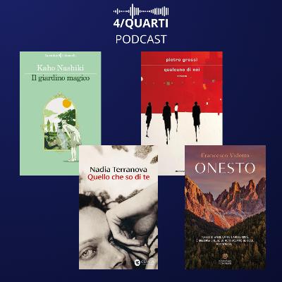 4/quarti: Nashiki, Grossi, Terranova, Vidotto: i libri più interessanti questa settimana in libreria
