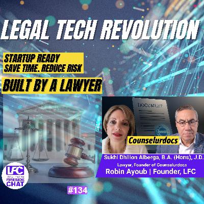 Podcast Legal Tech Revolution: Sukhi Dhillon Alberga on Counselurdocs, AI in Law, and Startup Ready Legal Tools