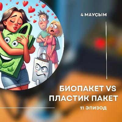 4-ші маусым. 11-ші эпизод. Биопакеттер пластик пакеттерден экологиялық жағынан жақсы ма, жоқ па? 4-ші маусым. 11-ші эпизод. Биопакеттер пластик пакеттерден экологиялық жағынан жақсы ма, жоқ па?