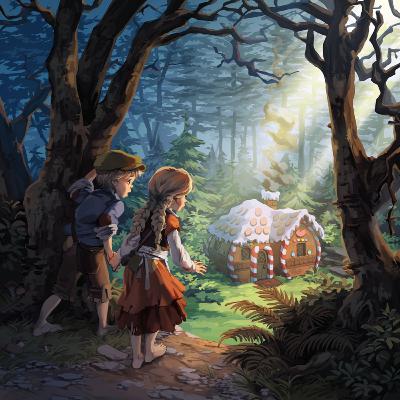 2-Hans en Grietje: Het eetbare huisje