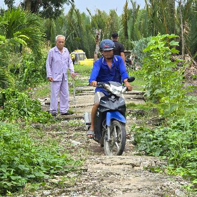 Đổi đường bê tông thành đường bê tông trên giấy
