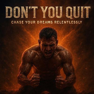DON’T YOU QUIT – Chase Your Dreams Relentlessly | Powerful Motivational Speech | Goal Billionaire Podcast