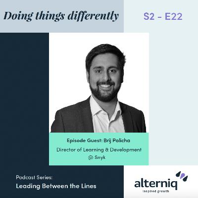 Doing things differently Doing things differently