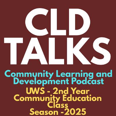 UWS - 2nd Year Community Education Class UWS - 2nd Year Community Education Class