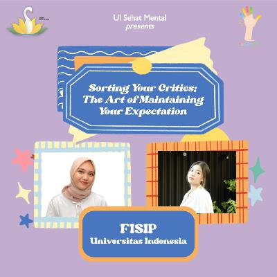 4.0 - 13. Sorting Out Your Critics: The Art of Maintaining Your Expectations 4.0 - 13. Sorting Out Your Critics: The Art of Maintaining Your Expectations