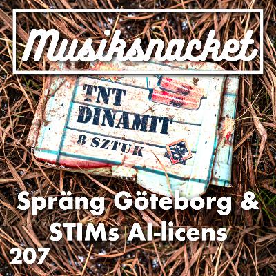 207. Spräng Göteborg & STIMs AI-licens