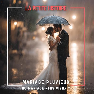 Mariage pluvieux ou mariage plus vieux ? Mariage pluvieux ou mariage plus vieux ?