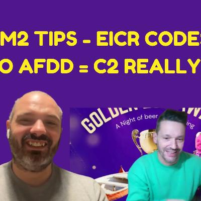 AM2 tips - EICR coding - No AFDDS = C2 really???