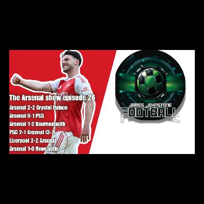 The Arsenal Show 24-25 Episode 26 - Palace,PSG,Bournemouth,Liverpool,Newcastle Review