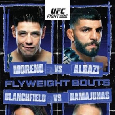 #189 UFC Moreno vs Albazi