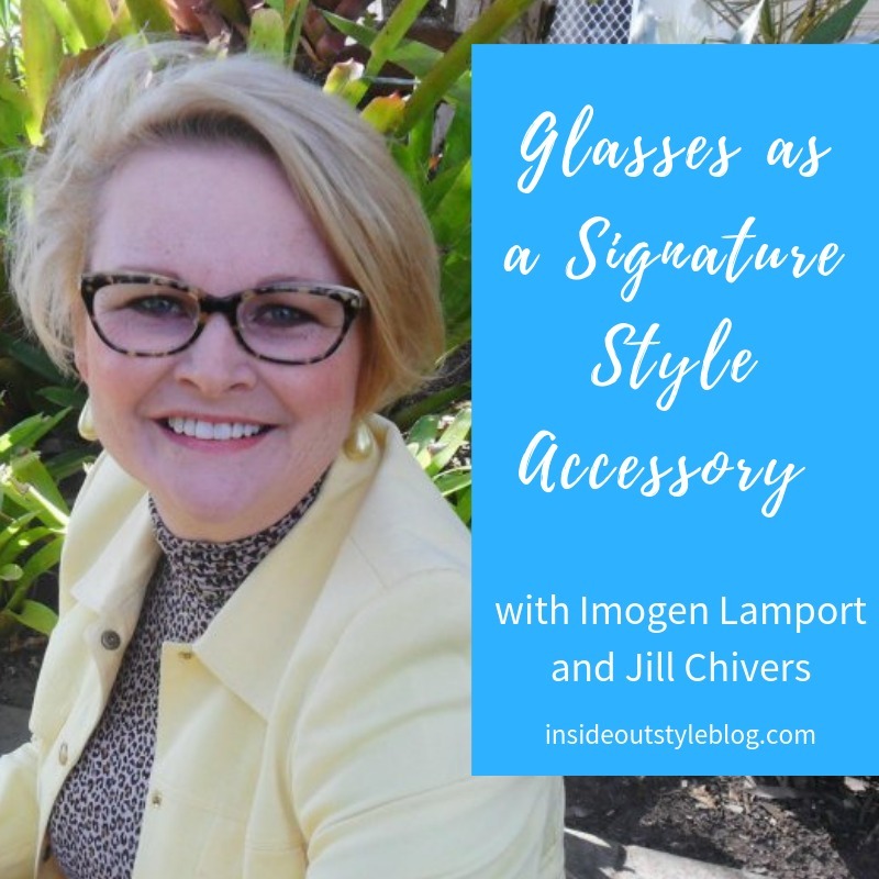 Glasses as a signature style accessory Glasses as a signature style accessory