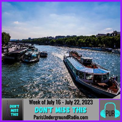 Week of July 16 - July 22, 2023 Week of July 16 - July 22, 2023