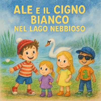 Ale e il Cigno Bianco nel Lago Nebbioso Ale e il Cigno Bianco nel Lago Nebbioso