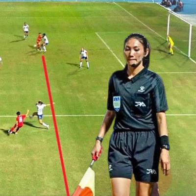 Lý lịch nữ trợ lý trọng tài FIFA mắc sai lầm nghiêm trọng ở chung kết bóng đá nữ SEA Games 33 Lý lịch nữ trợ lý trọng tài FIFA mắc sai lầm nghiêm trọng ở chung kết bóng đá nữ SEA Games 33