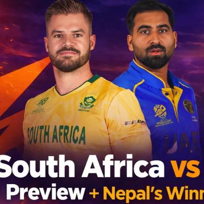 South Africa vs UAE Preview + Nepal’s Historic Winning Moment | T20 World Cup 2026
