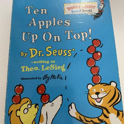 Ten apples up on top