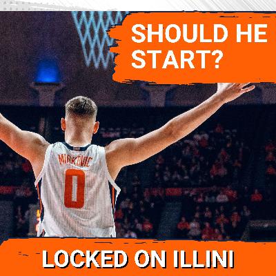 DEBATE: Should David Mirkovic START For the ILLINI? | Concerns From the Exhibition | Illini Podcast DEBATE: Should David Mirkovic START For the ILLINI? | Concerns From the Exhibition | Illini Podcast