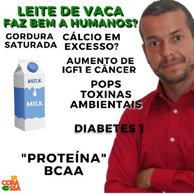 NÃO BEBA LEITE DE VACA! 14 RAZÕES QUE NÂO RECOMENDO O LEITE!