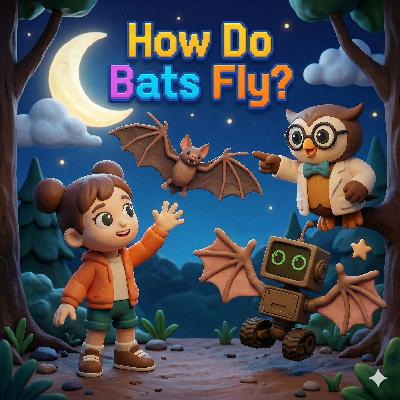 How Do Bats Fly? – Animal Biology & Echolocation Science for Kids