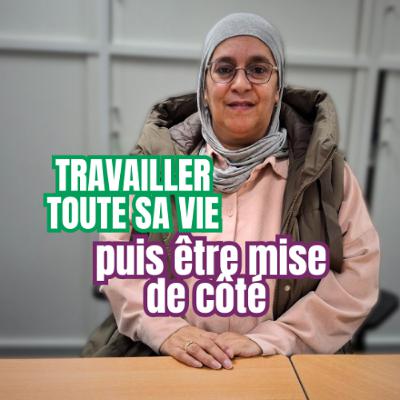 Travailler toute sa vie pour être mise de côté Travailler toute sa vie pour être mise de côté