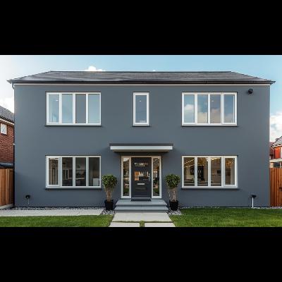 Le facciate grigio scuro e l'impatto ambientale ed inalzamento delle temperature globali