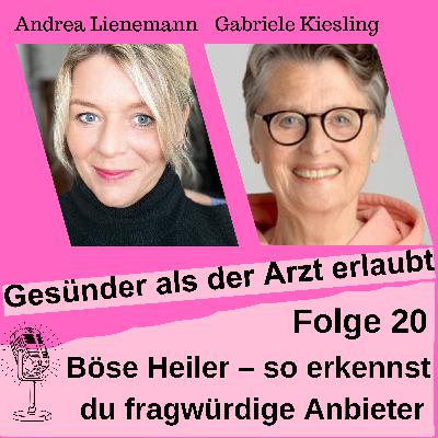 Folge 20 "Böse Heiler - so erkennen Sie fragwürdige Anbieter" Folge 20 "Böse Heiler - so erkennen Sie fragwürdige Anbieter"