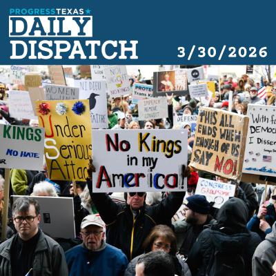 Daily Dispatch 3/30/26: Record-Setting No Kings III Confirms Building Wave Against Trump, and More