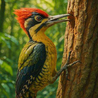 Já se perguntou como o pica-pau consegue martelar árvores a velocidades impressionantes sem sofrer danos cerebrais?