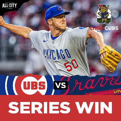 Cubs LOCK Down Series Win vs Braves| CHGO Cubs Postgame Podcast